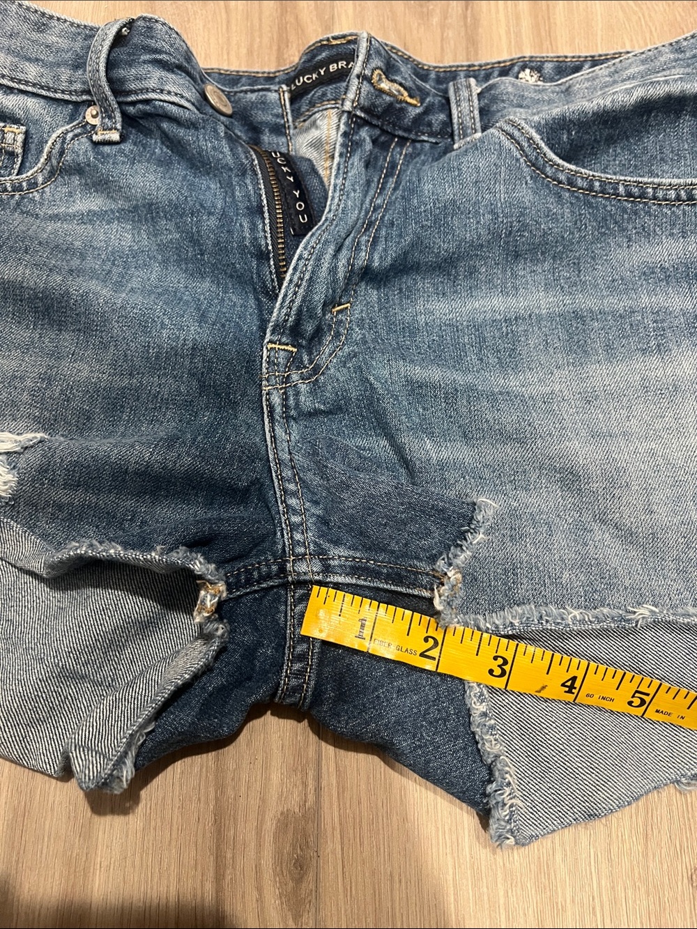 Lucky Brand Butterfly Mid Rise Boy Short - Picture 6 of 7